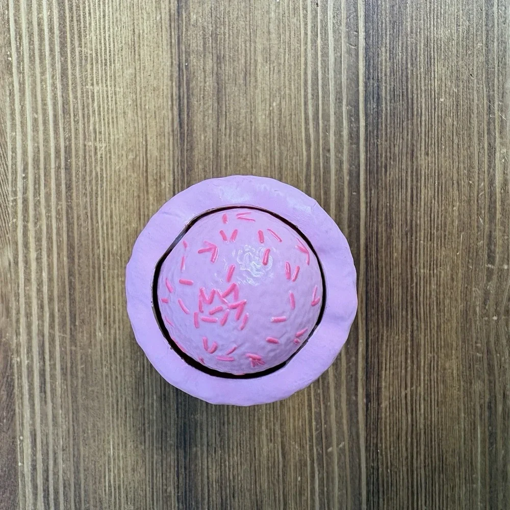 Baby Alive Ice Cream Cone Treat Pink Scoop Sprinkles Doll Food Replacement Toy